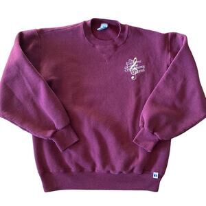 Russell Athletic Maroon NWI Symphony Chorus sweatshirt size M